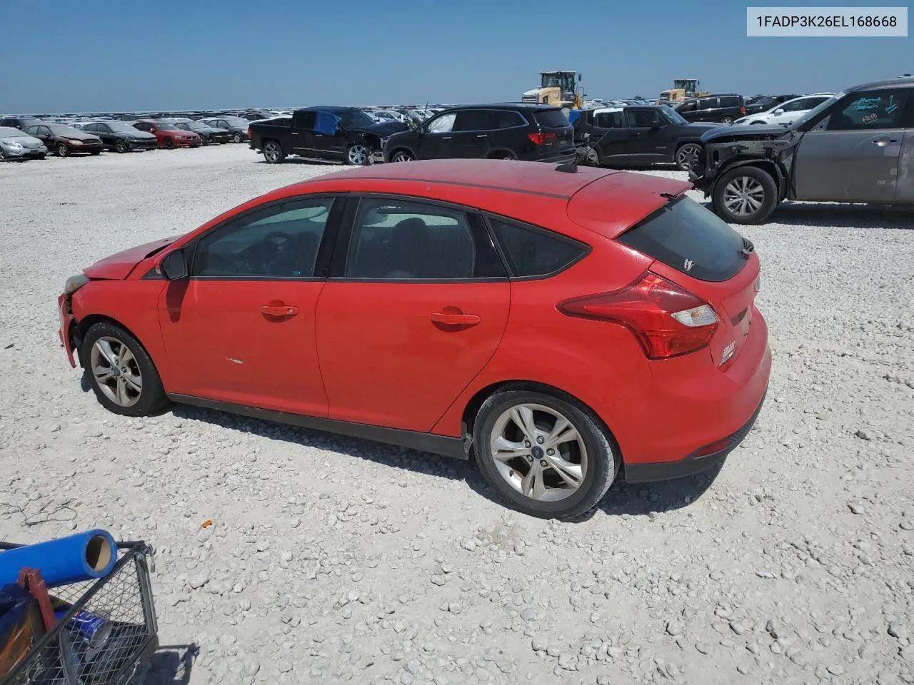 2014 Ford Focus Se VIN: 1FADP3K26EL168668 Lot: 67846224