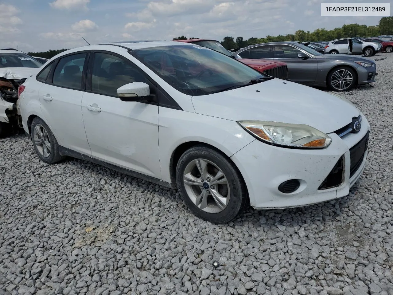 2014 Ford Focus Se VIN: 1FADP3F21EL312489 Lot: 67935564