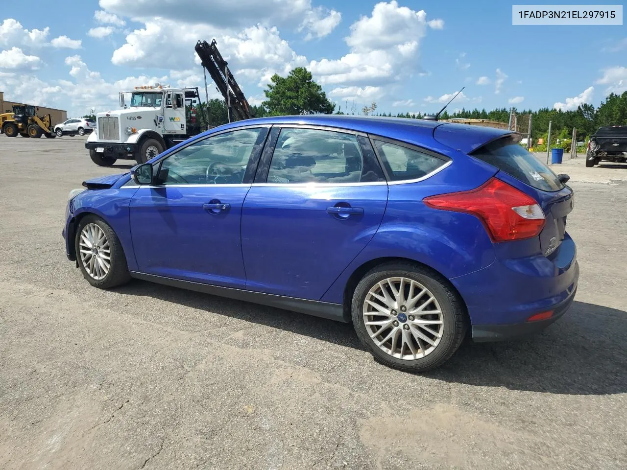 2014 Ford Focus Titanium VIN: 1FADP3N21EL297915 Lot: 68063294