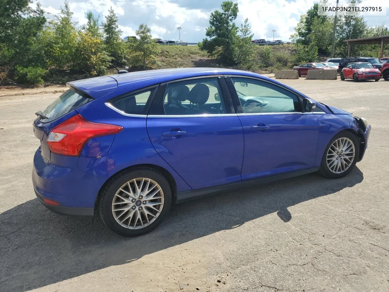 2014 Ford Focus Titanium VIN: 1FADP3N21EL297915 Lot: 68063294