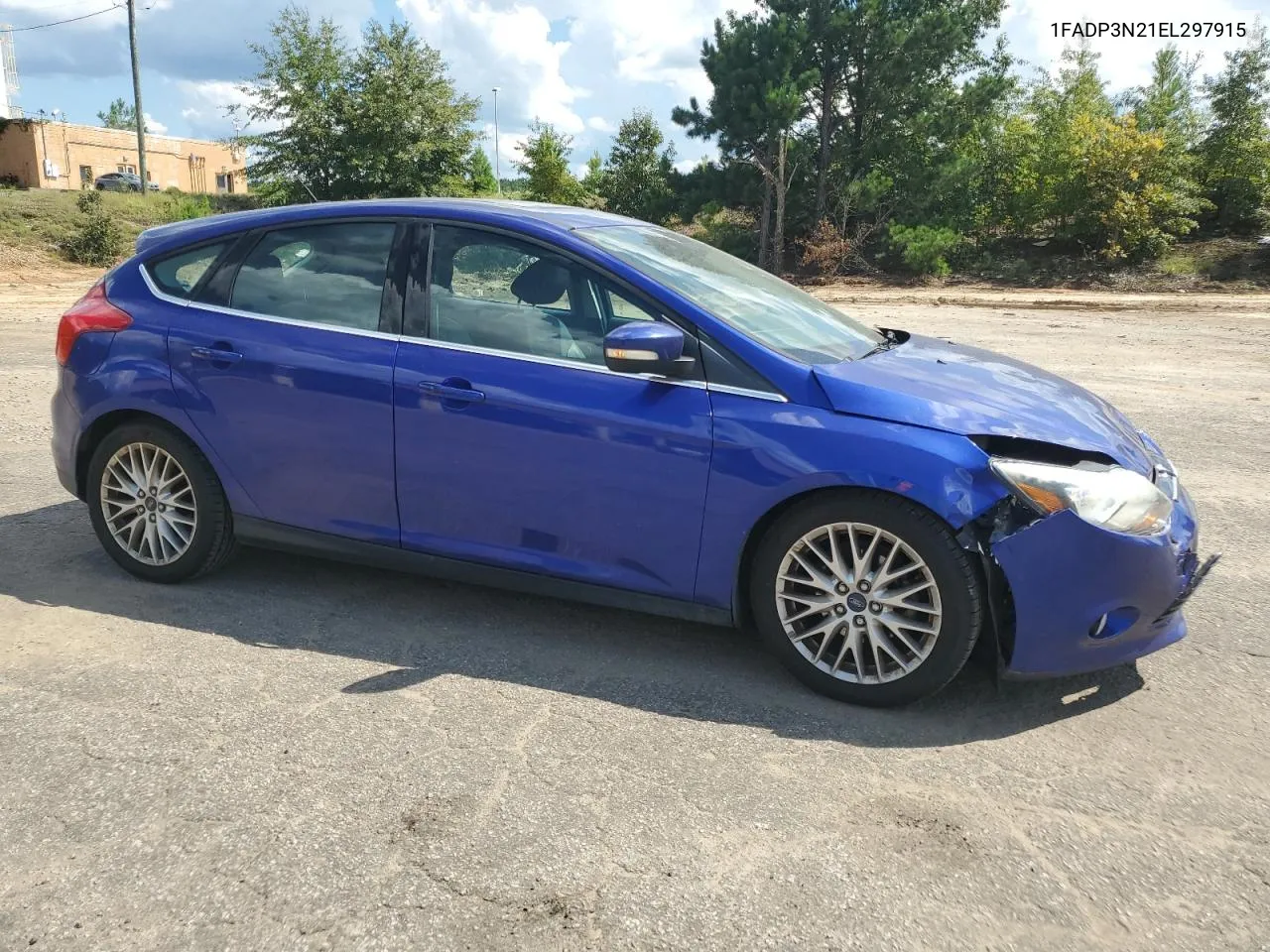 2014 Ford Focus Titanium VIN: 1FADP3N21EL297915 Lot: 68063294