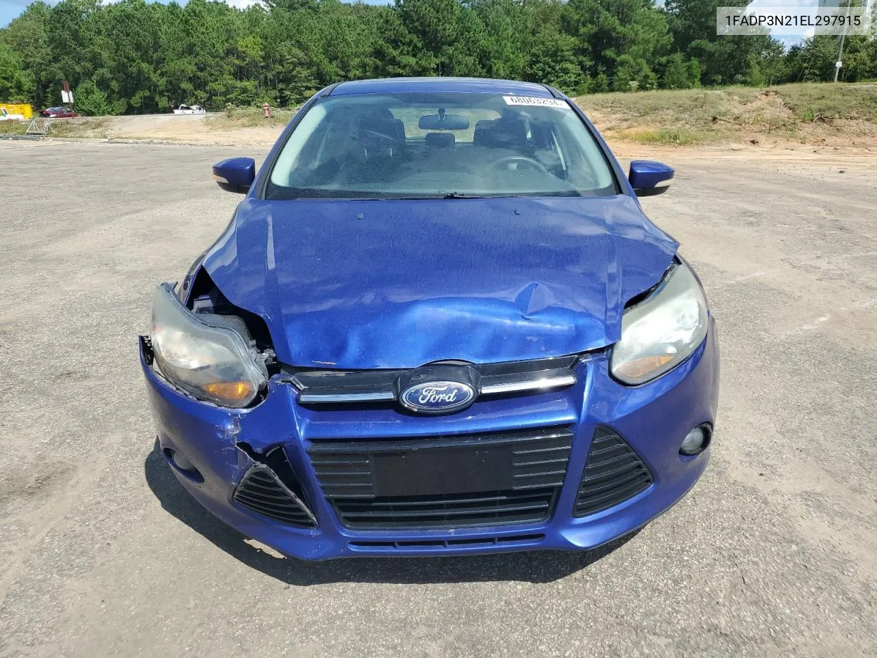 2014 Ford Focus Titanium VIN: 1FADP3N21EL297915 Lot: 68063294