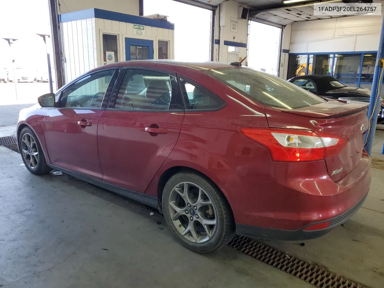 2014 Ford Focus Se VIN: 1FADP3F20EL264757 Lot: 68143204