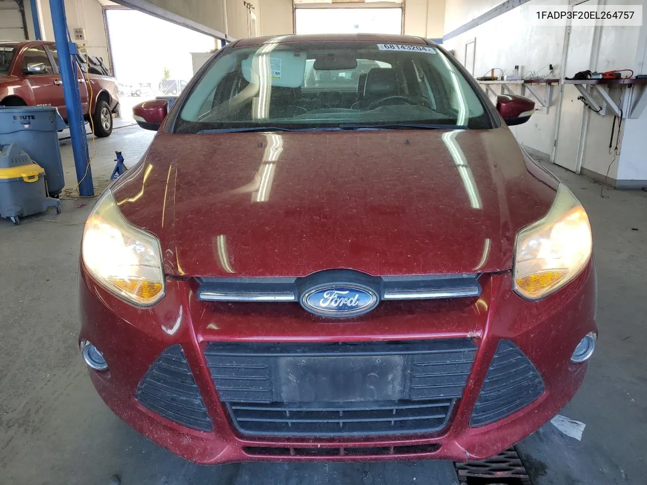 2014 Ford Focus Se VIN: 1FADP3F20EL264757 Lot: 68143204