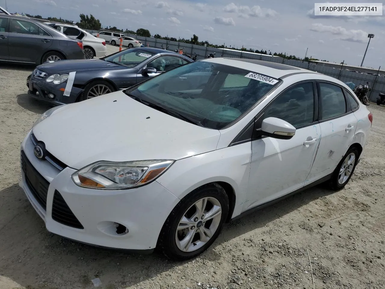 2014 Ford Focus Se VIN: 1FADP3F24EL277141 Lot: 68205904