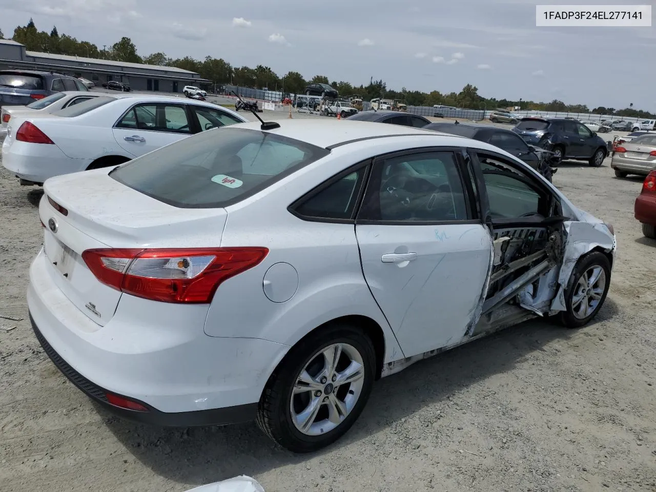 2014 Ford Focus Se VIN: 1FADP3F24EL277141 Lot: 68205904