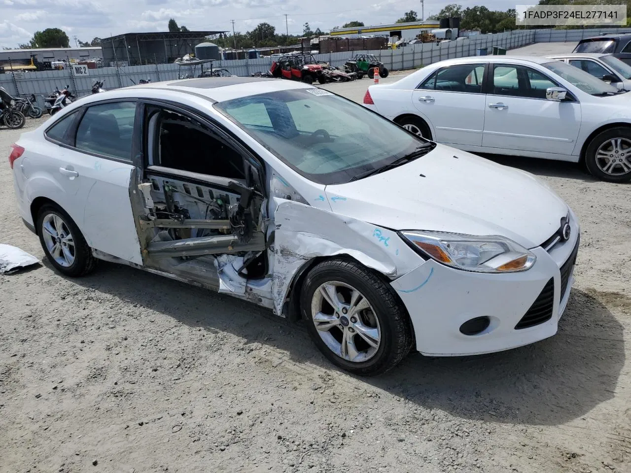 2014 Ford Focus Se VIN: 1FADP3F24EL277141 Lot: 68205904