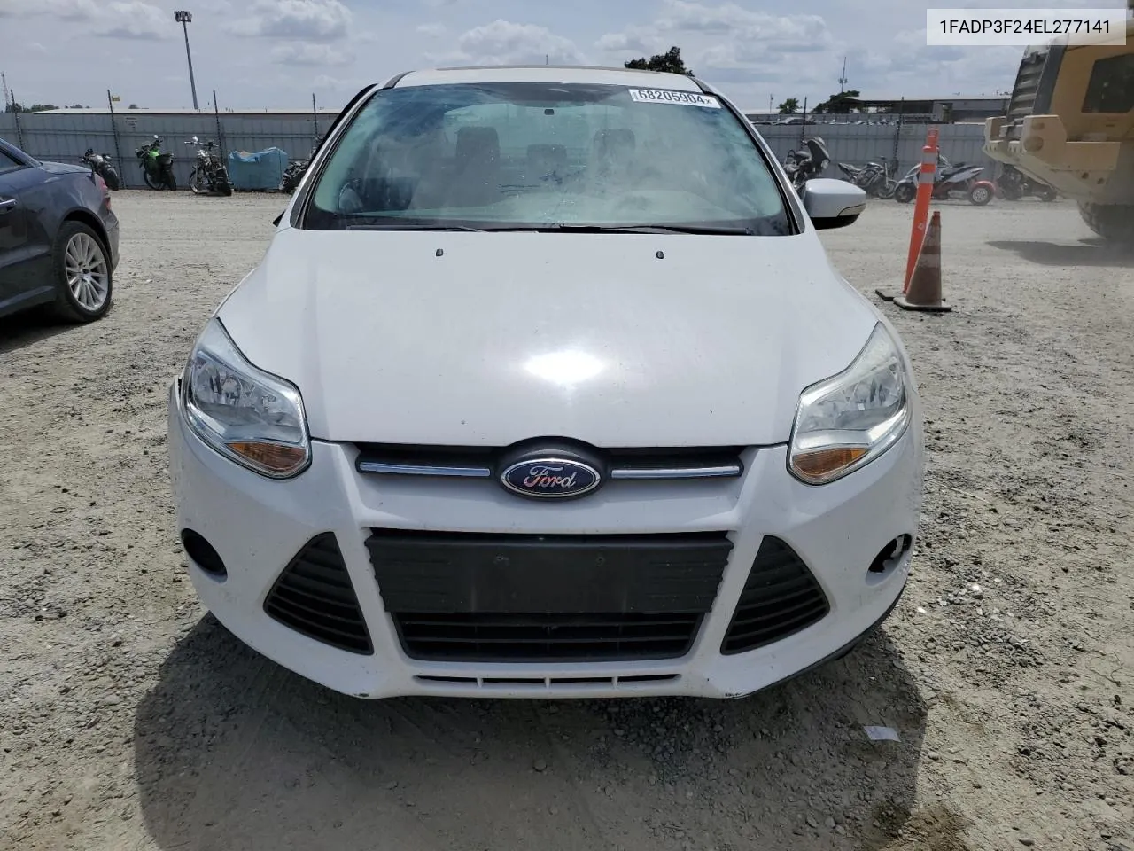 2014 Ford Focus Se VIN: 1FADP3F24EL277141 Lot: 68205904