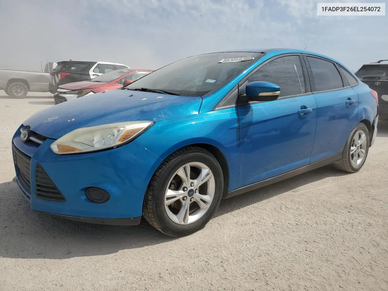 2014 Ford Focus Se VIN: 1FADP3F26EL254072 Lot: 68305924