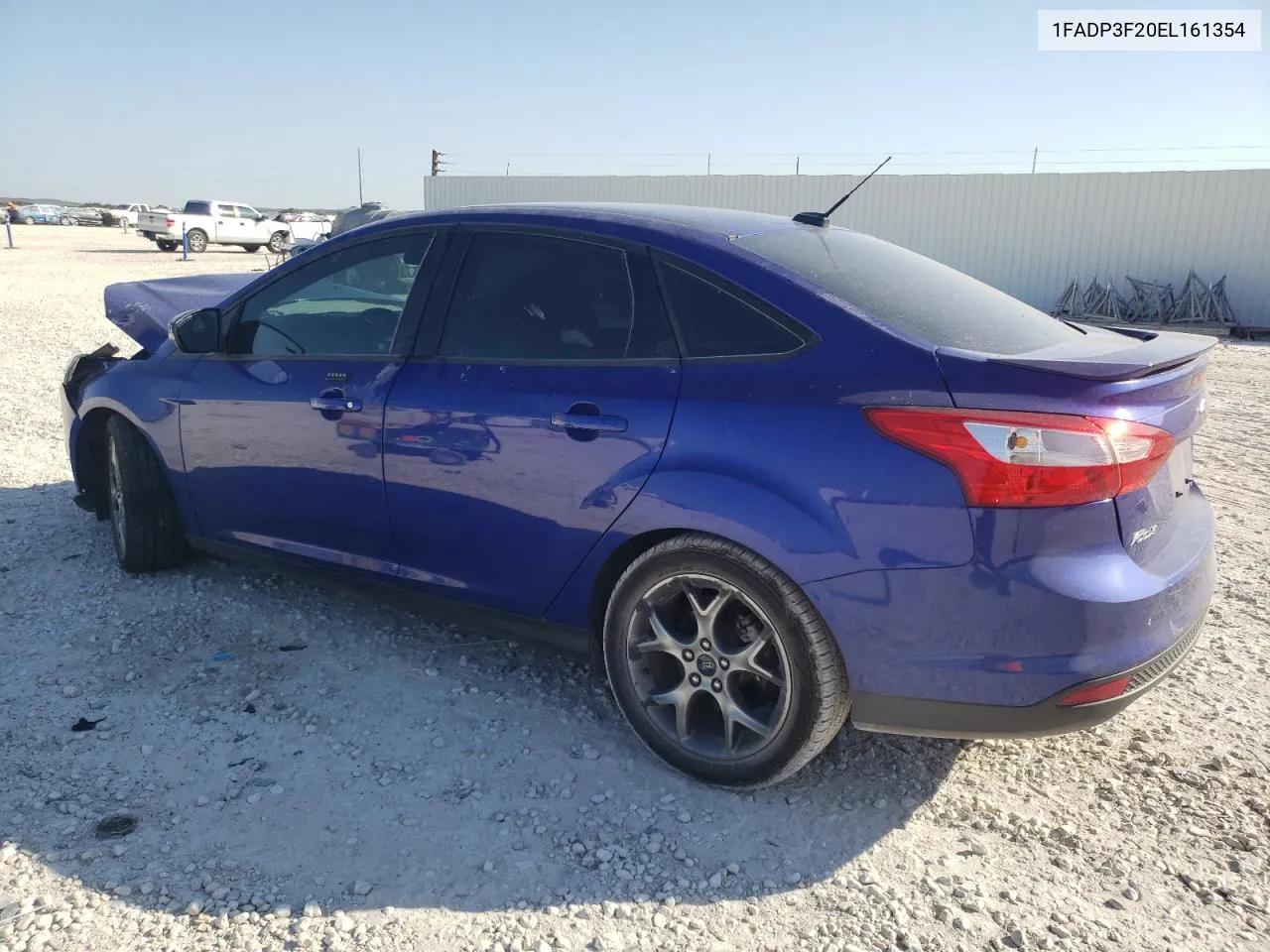 2014 Ford Focus Se VIN: 1FADP3F20EL161354 Lot: 68363404