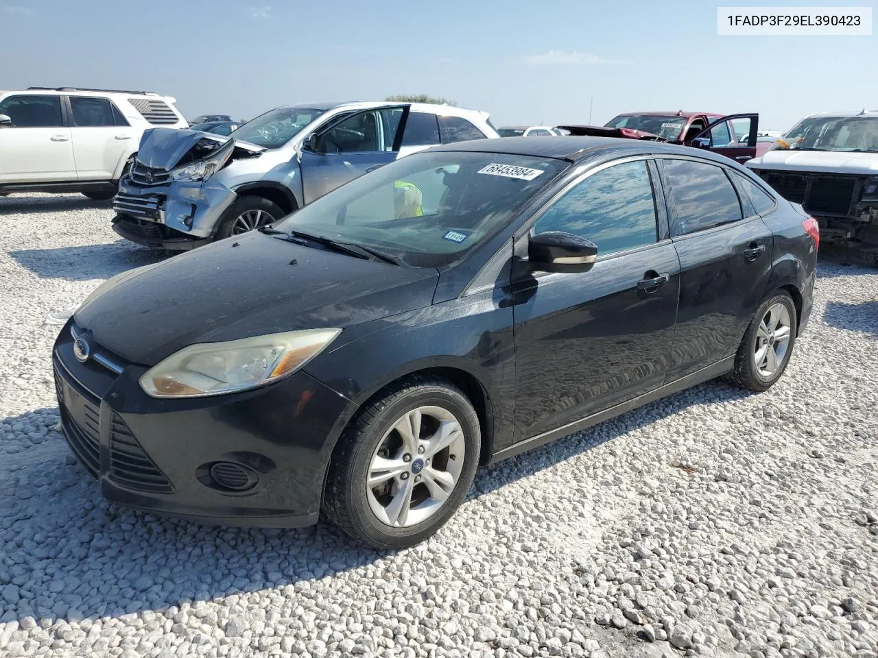 2014 Ford Focus Se VIN: 1FADP3F29EL390423 Lot: 68453984