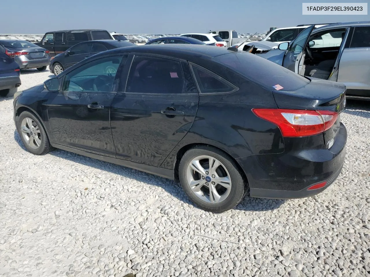 2014 Ford Focus Se VIN: 1FADP3F29EL390423 Lot: 68453984