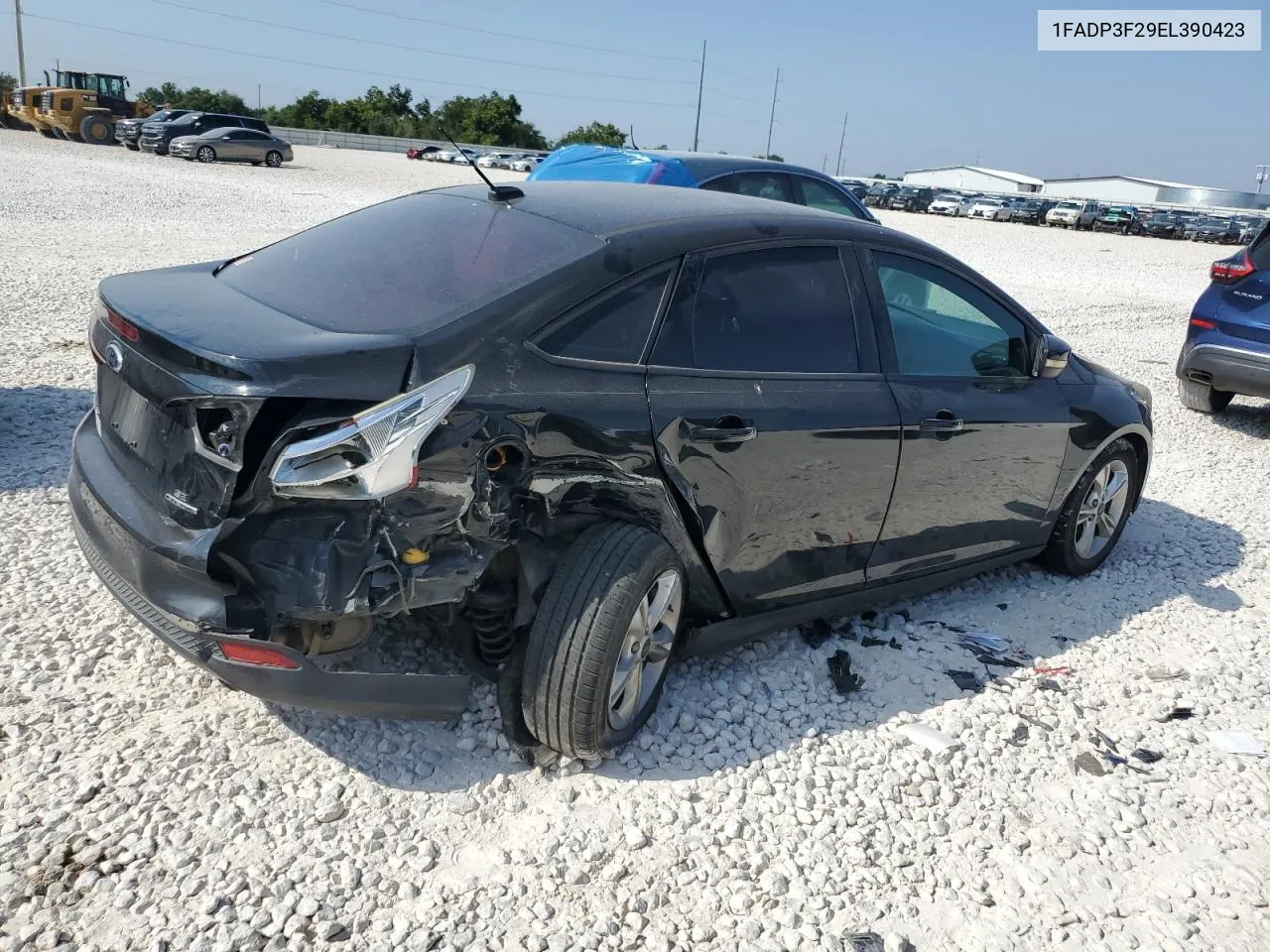 2014 Ford Focus Se VIN: 1FADP3F29EL390423 Lot: 68453984