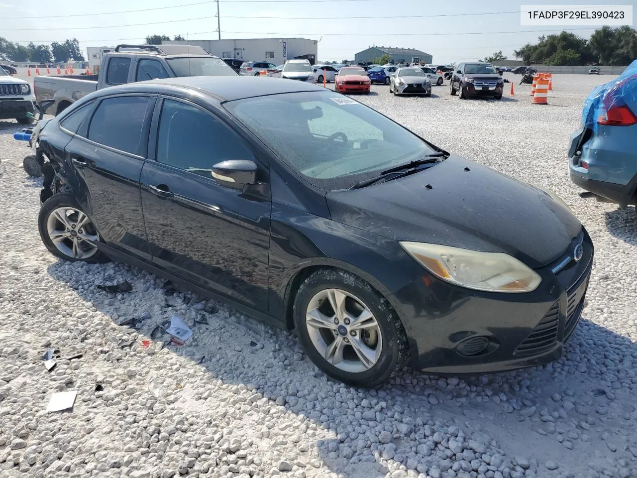 2014 Ford Focus Se VIN: 1FADP3F29EL390423 Lot: 68453984