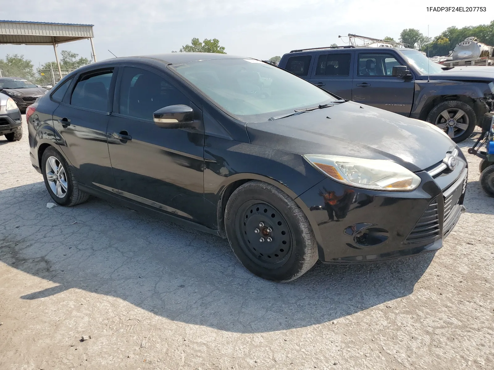 2014 Ford Focus Se VIN: 1FADP3F24EL207753 Lot: 68492604