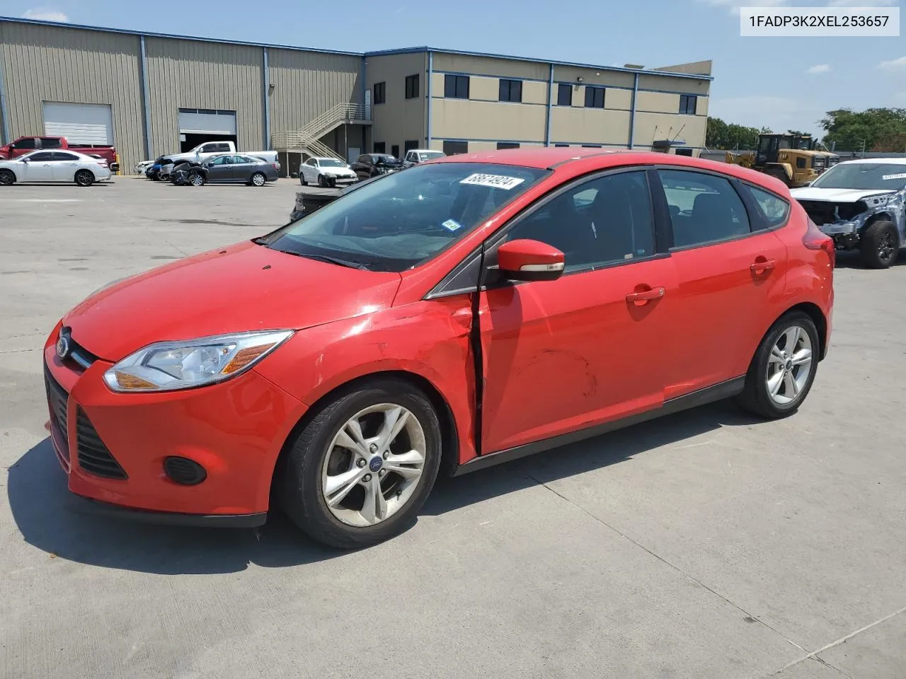 2014 Ford Focus Se VIN: 1FADP3K2XEL253657 Lot: 68674924