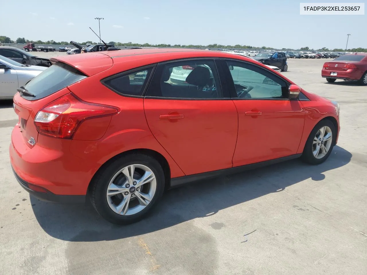 2014 Ford Focus Se VIN: 1FADP3K2XEL253657 Lot: 68674924