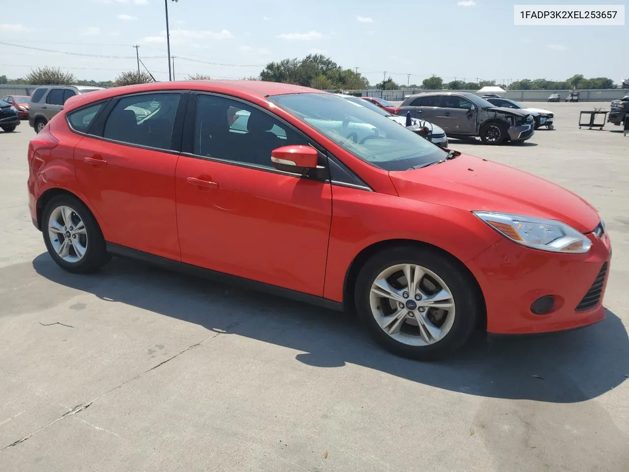 2014 Ford Focus Se VIN: 1FADP3K2XEL253657 Lot: 68674924