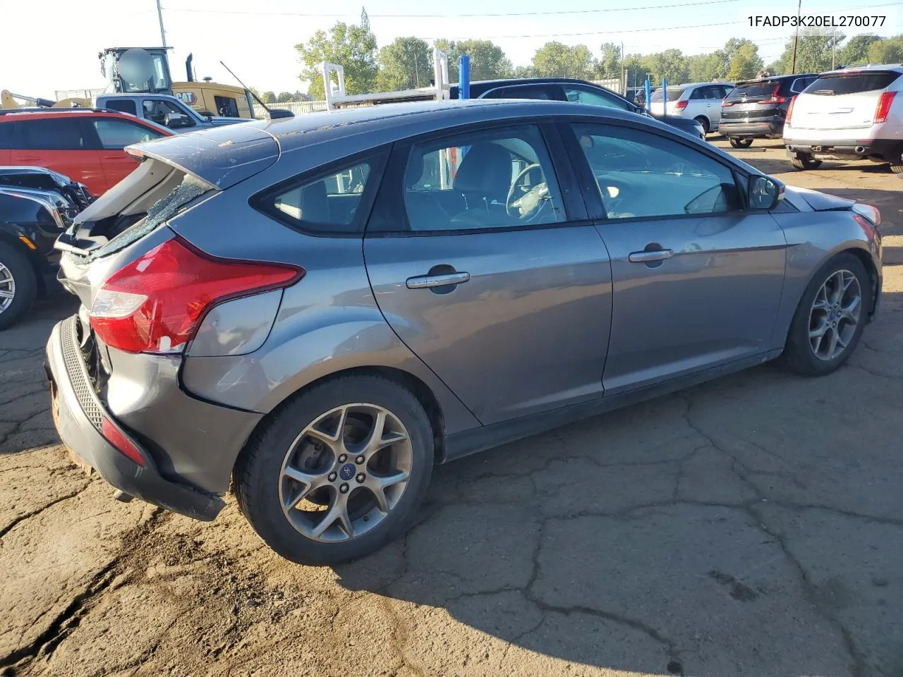 2014 Ford Focus Se VIN: 1FADP3K20EL270077 Lot: 68702254