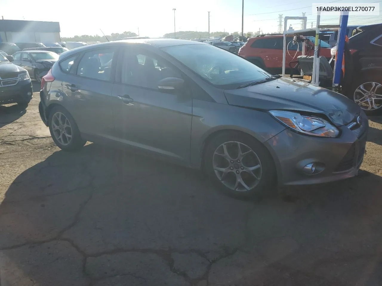 2014 Ford Focus Se VIN: 1FADP3K20EL270077 Lot: 68702254