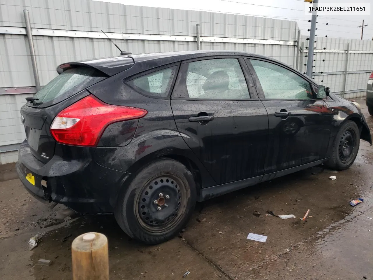 2014 Ford Focus Se VIN: 1FADP3K28EL211651 Lot: 68712764