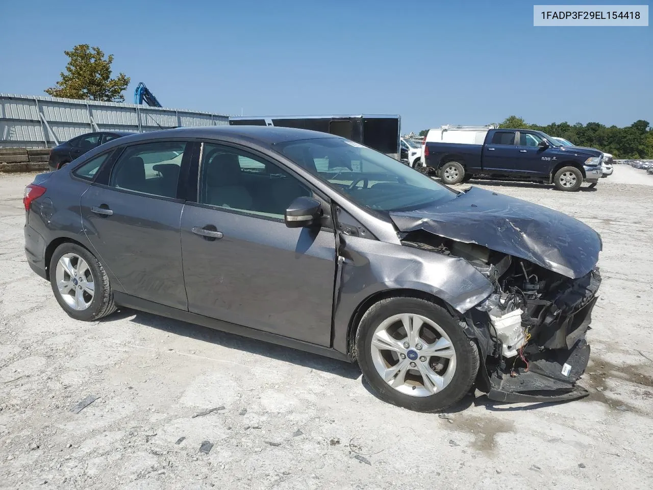 2014 Ford Focus Se VIN: 1FADP3F29EL154418 Lot: 68791024