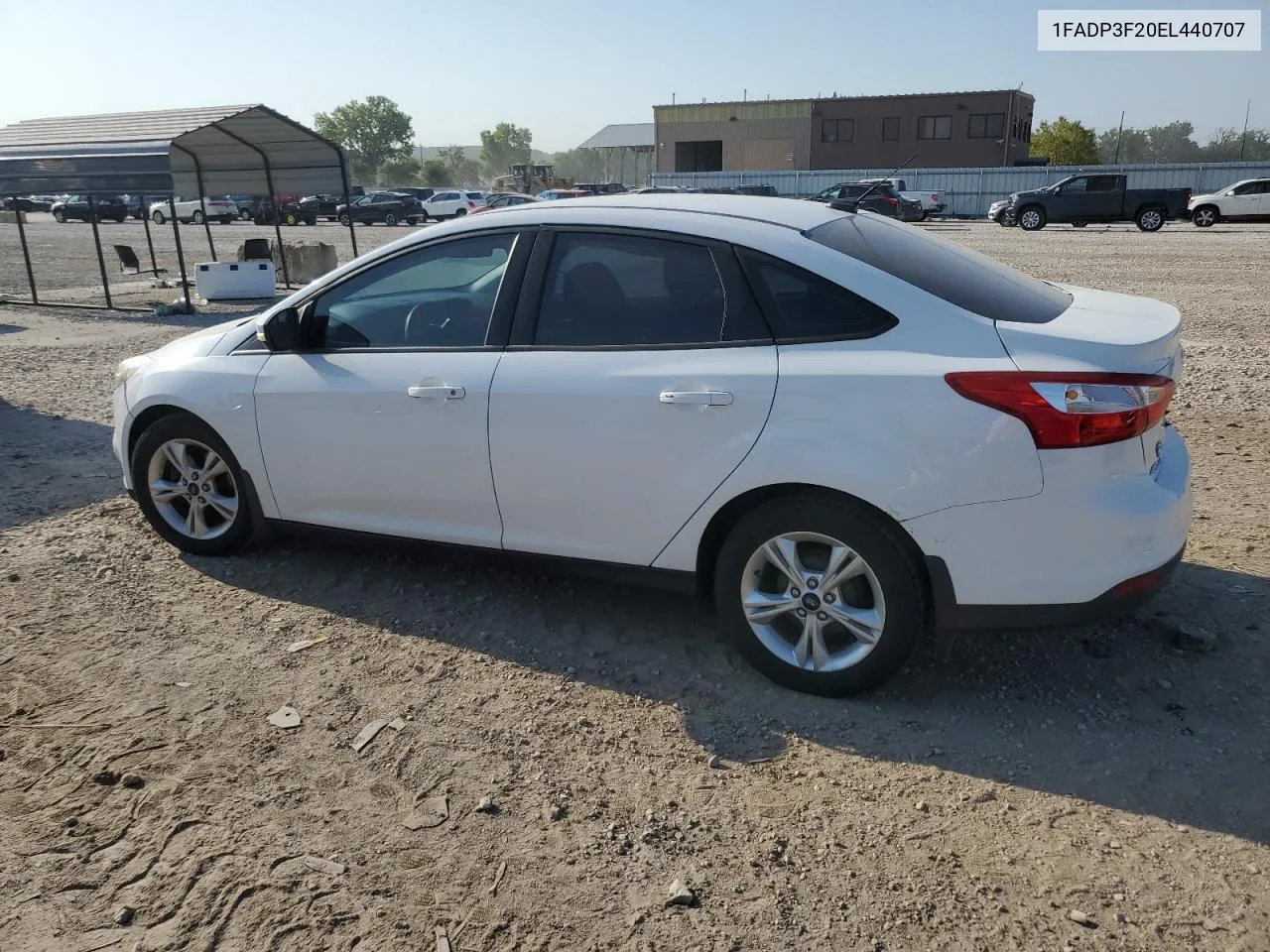 2014 Ford Focus Se VIN: 1FADP3F20EL440707 Lot: 68825344