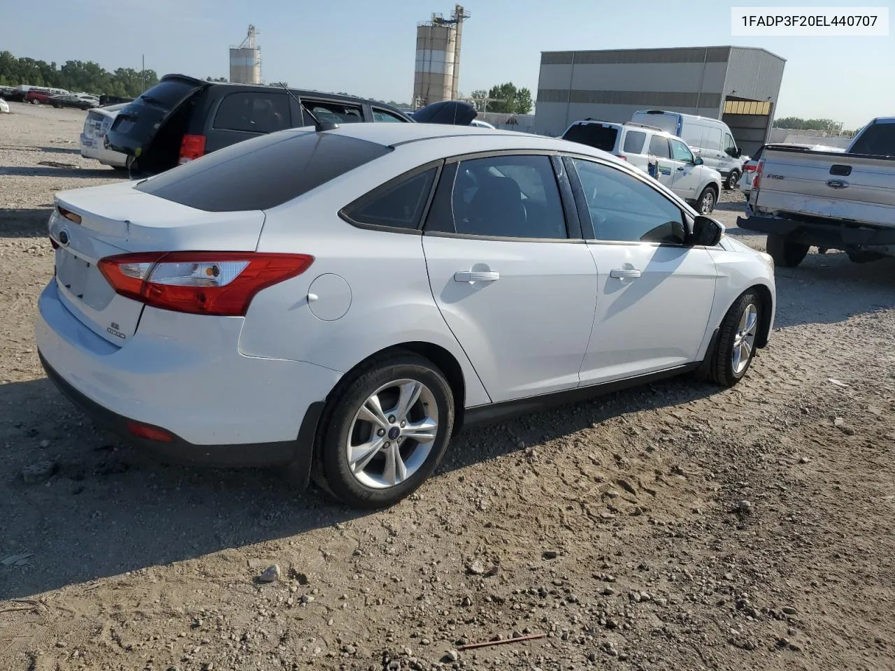 2014 Ford Focus Se VIN: 1FADP3F20EL440707 Lot: 68825344