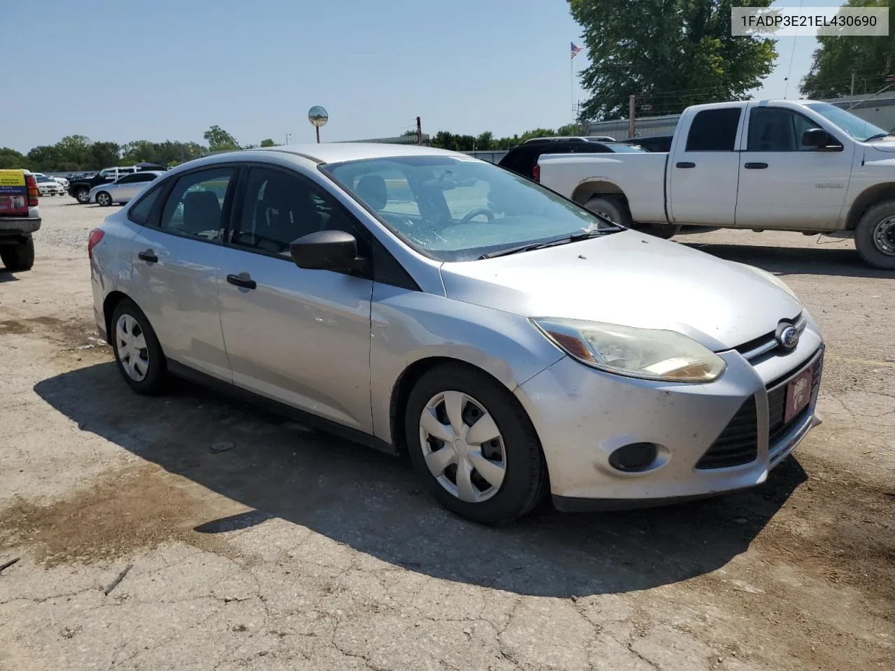 2014 Ford Focus S VIN: 1FADP3E21EL430690 Lot: 68825764