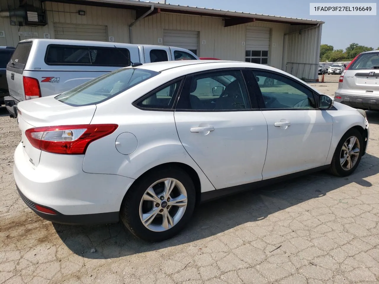 2014 Ford Focus Se VIN: 1FADP3F27EL196649 Lot: 68829414