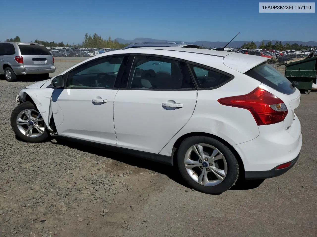 2014 Ford Focus Se VIN: 1FADP3K2XEL157110 Lot: 68867254