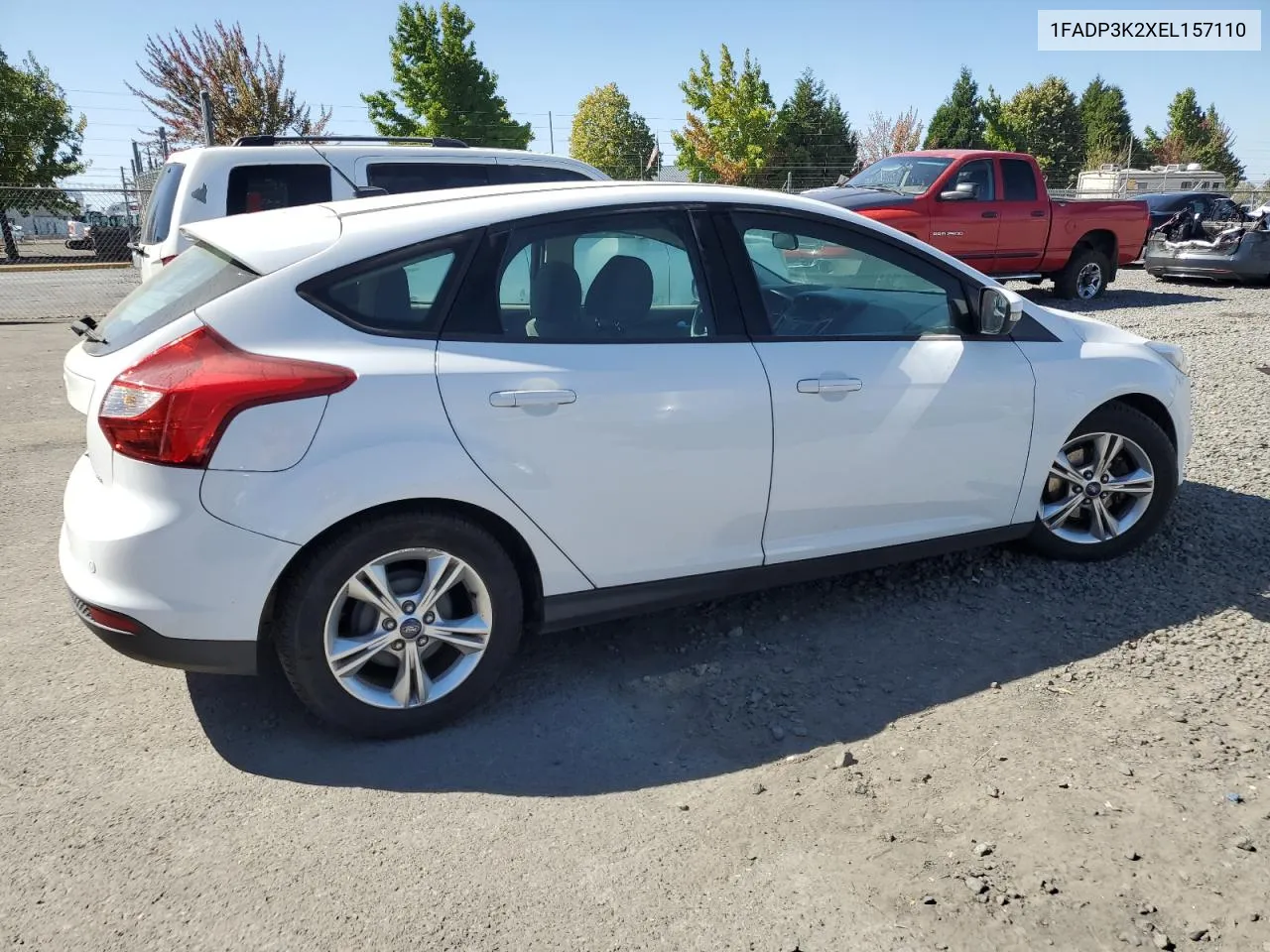 2014 Ford Focus Se VIN: 1FADP3K2XEL157110 Lot: 68867254