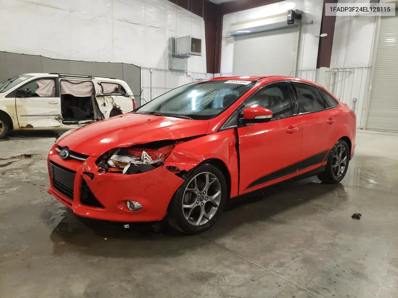 2014 Ford Focus Se VIN: 1FADP3F24EL128115 Lot: 68882994