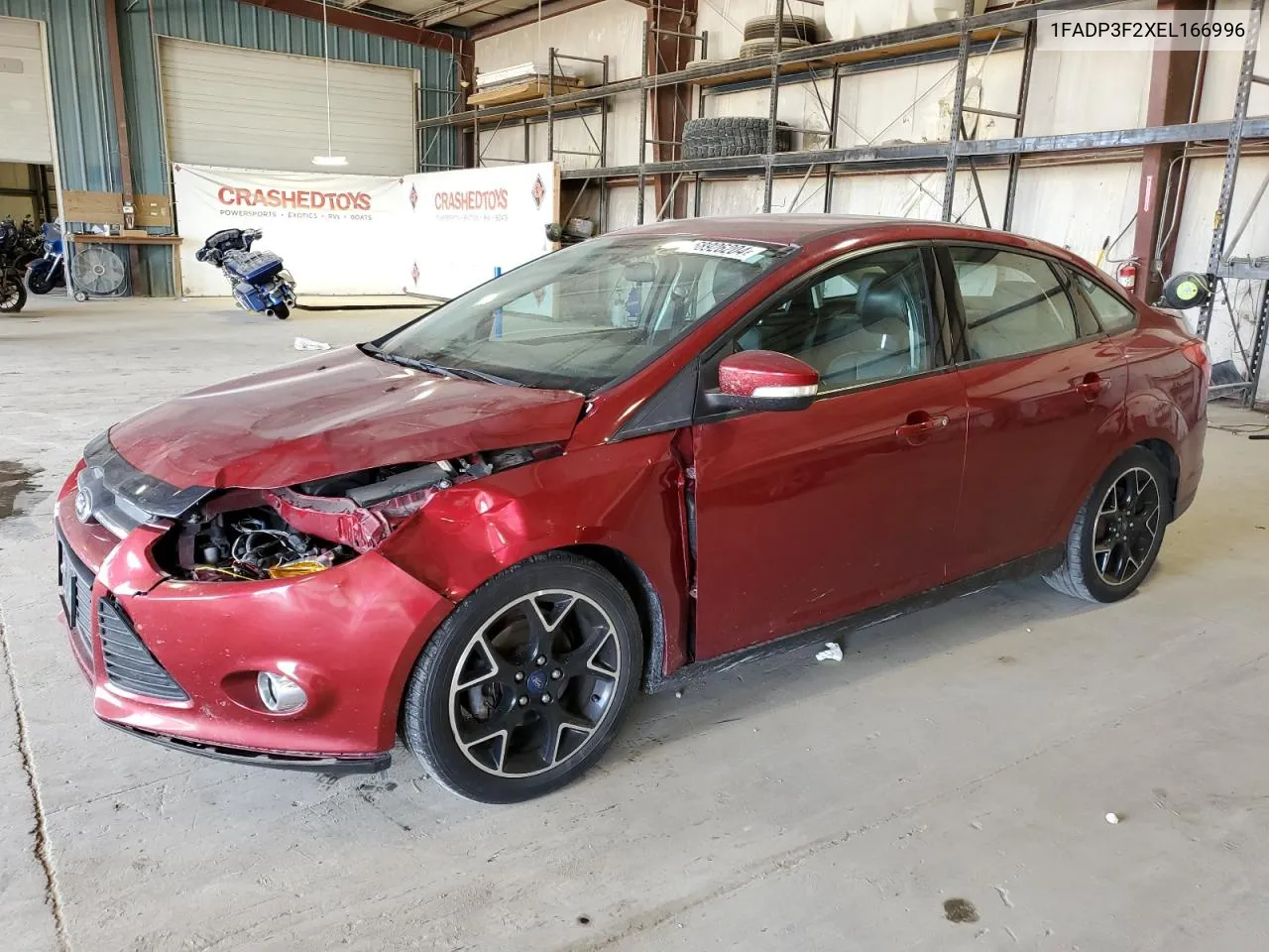 2014 Ford Focus Se VIN: 1FADP3F2XEL166996 Lot: 68926204