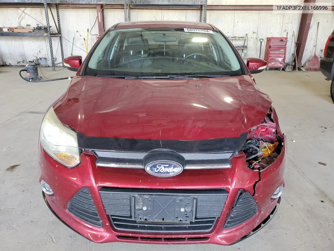 2014 Ford Focus Se VIN: 1FADP3F2XEL166996 Lot: 68926204