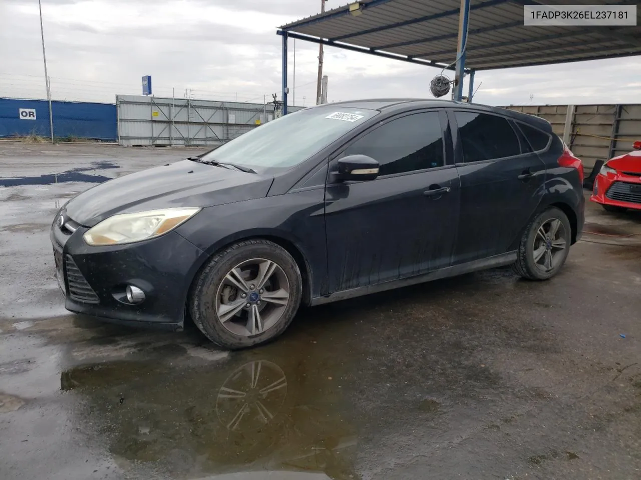 2014 Ford Focus Se VIN: 1FADP3K26EL237181 Lot: 69082754