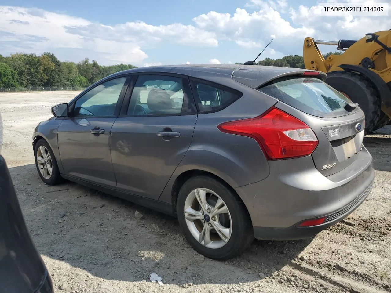 2014 Ford Focus Se VIN: 1FADP3K21EL214309 Lot: 69116184