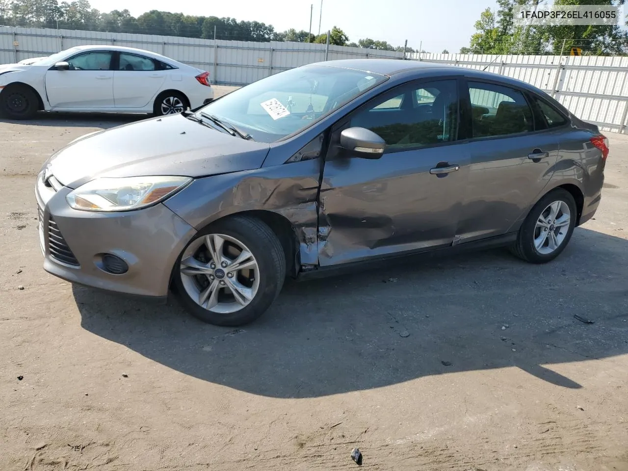 2014 Ford Focus Se VIN: 1FADP3F26EL416055 Lot: 69126174