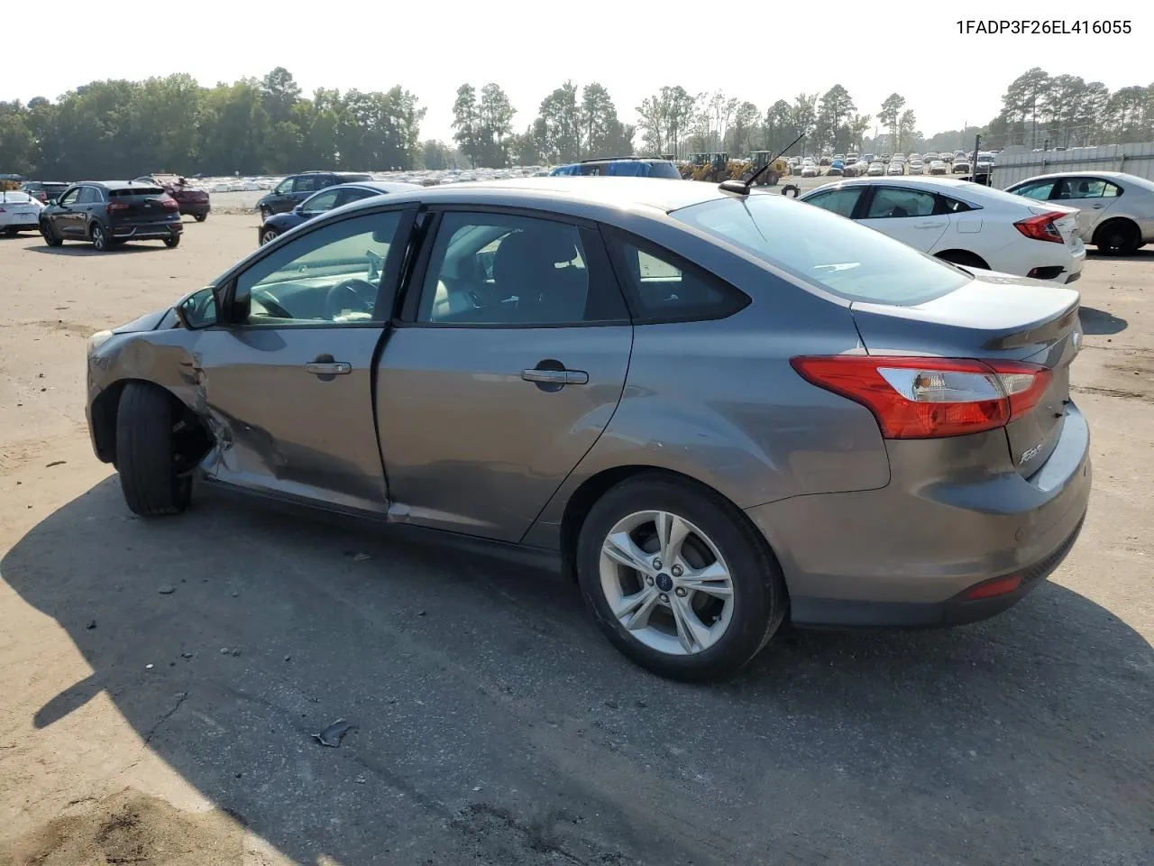 2014 Ford Focus Se VIN: 1FADP3F26EL416055 Lot: 69126174