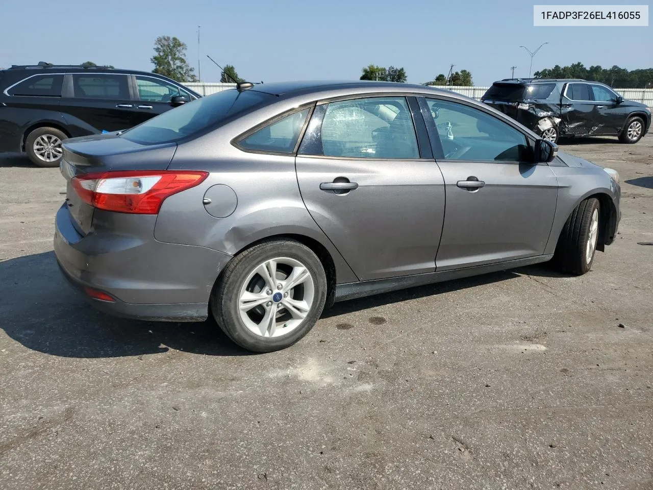 2014 Ford Focus Se VIN: 1FADP3F26EL416055 Lot: 69126174