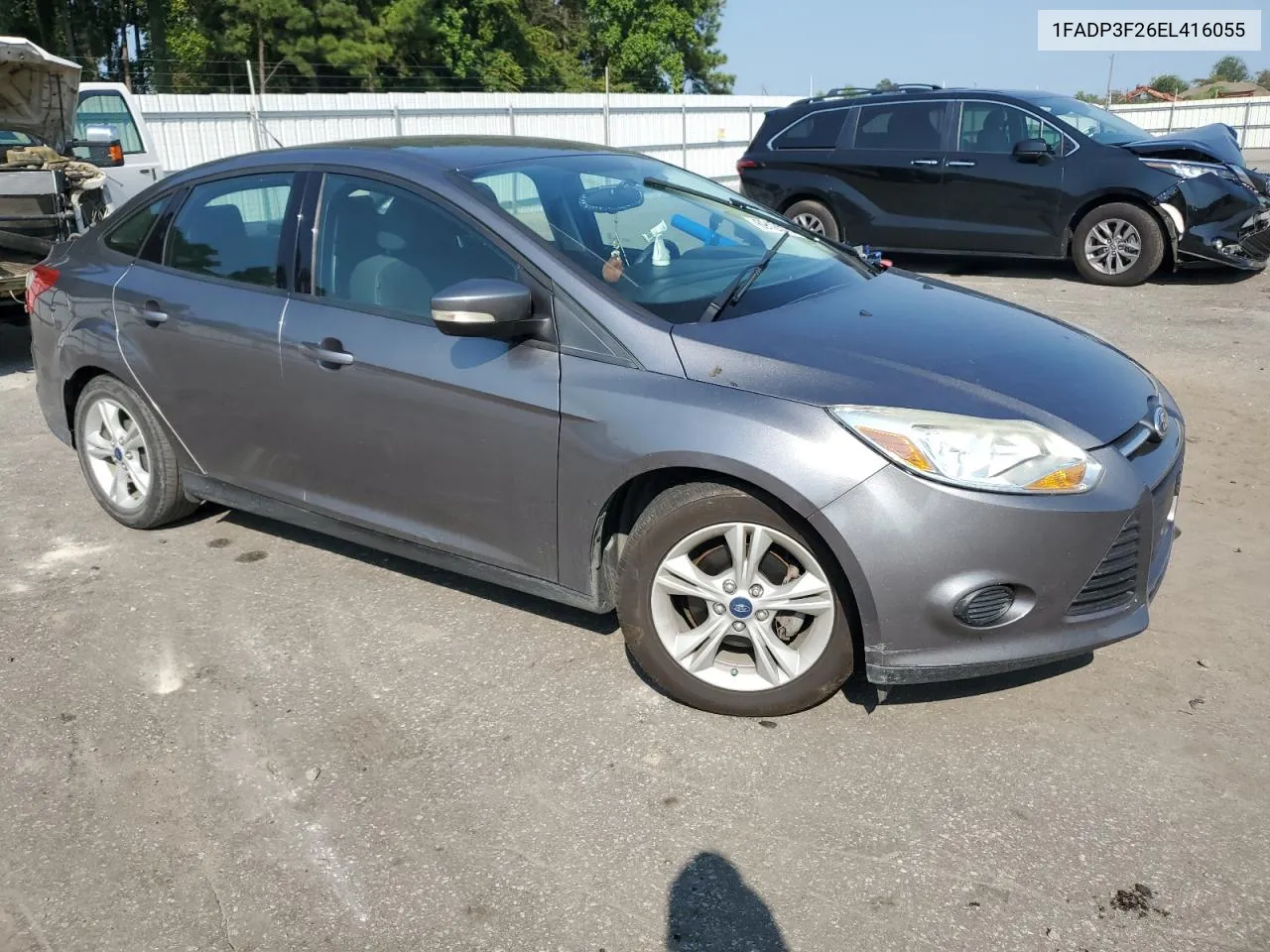 2014 Ford Focus Se VIN: 1FADP3F26EL416055 Lot: 69126174