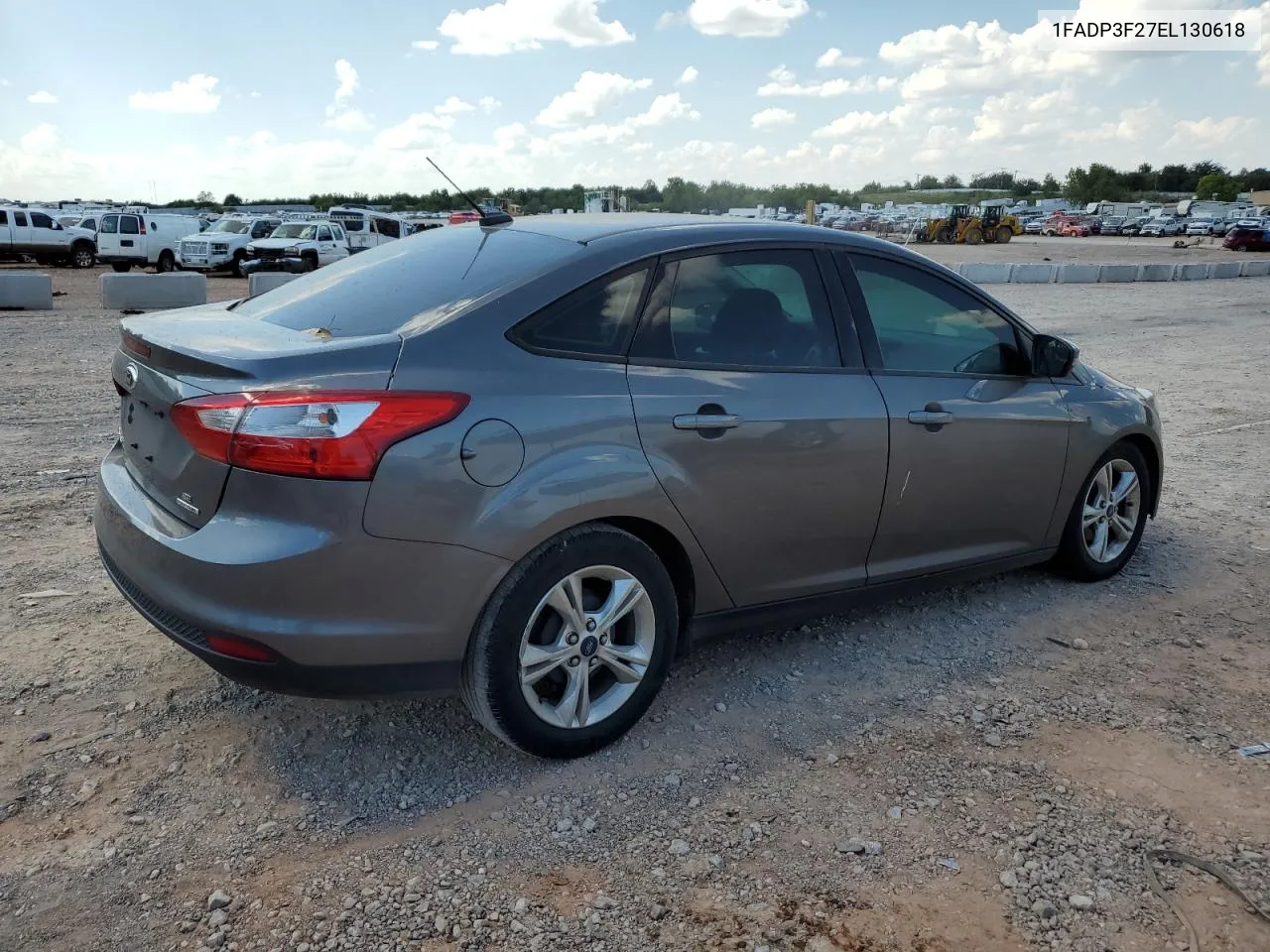 2014 Ford Focus Se VIN: 1FADP3F27EL130618 Lot: 69133284