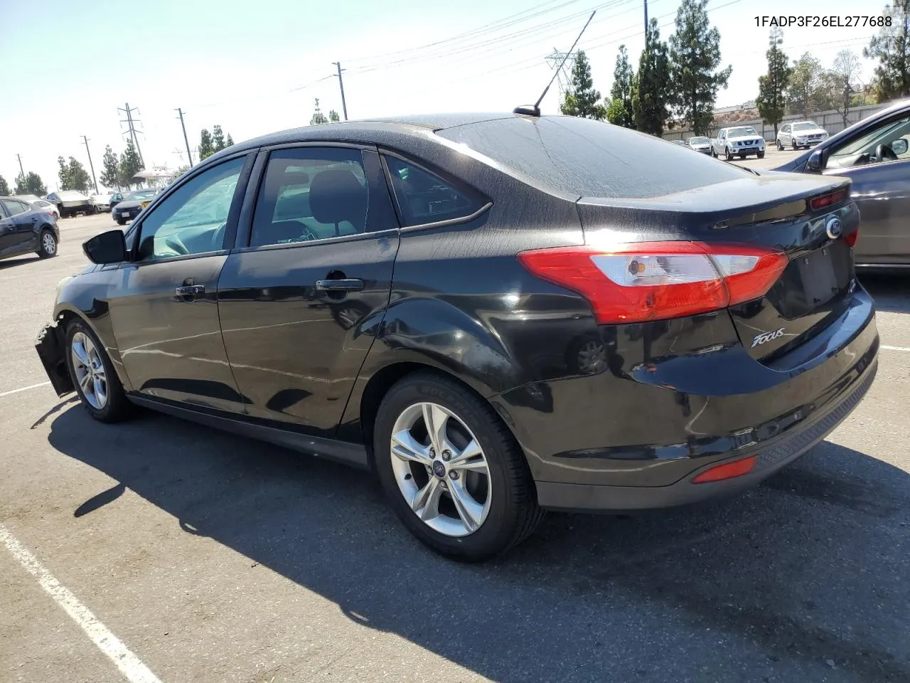 2014 Ford Focus Se VIN: 1FADP3F26EL277688 Lot: 69141724