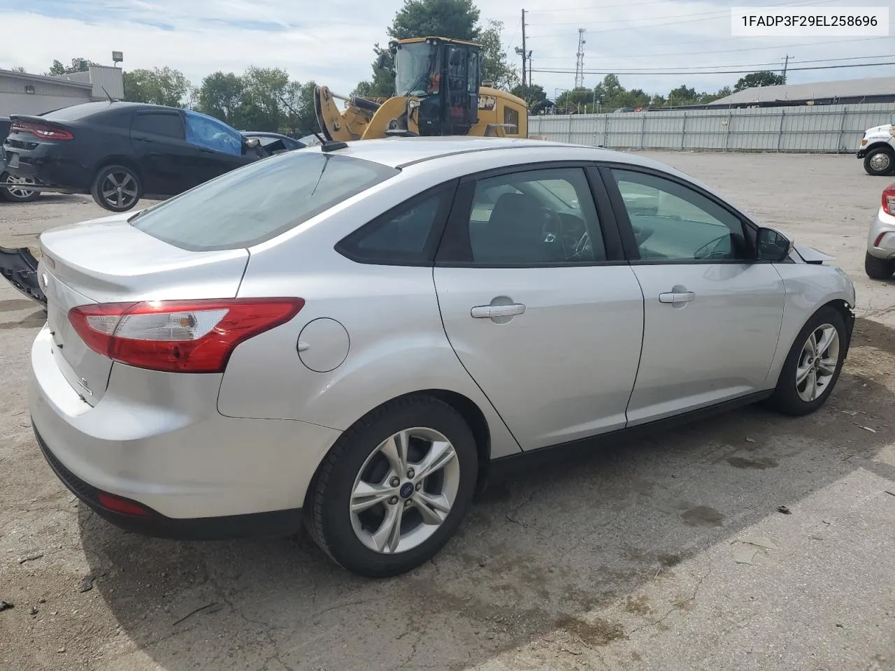 2014 Ford Focus Se VIN: 1FADP3F29EL258696 Lot: 69210444