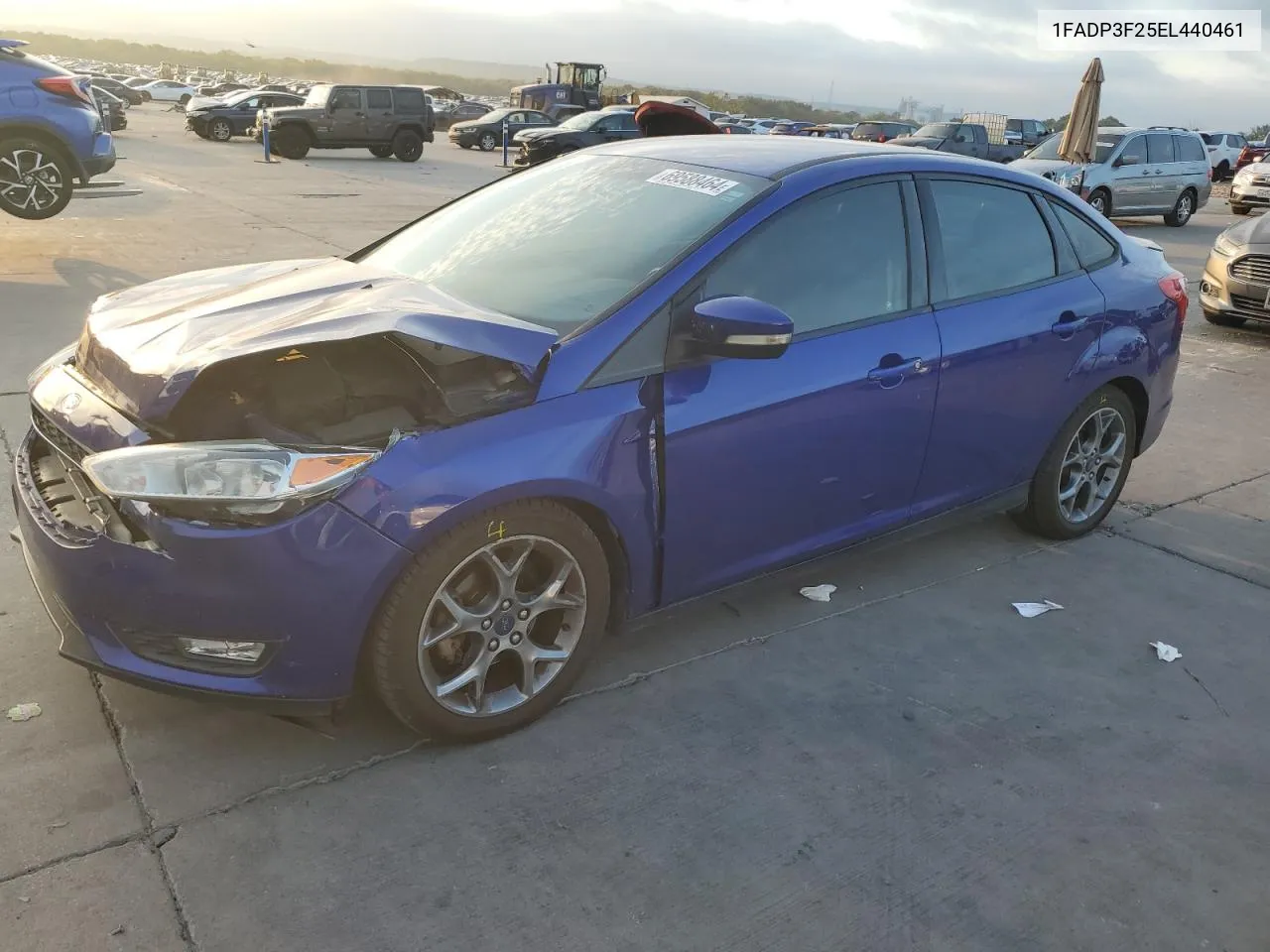 2014 Ford Focus Se VIN: 1FADP3F25EL440461 Lot: 69588464