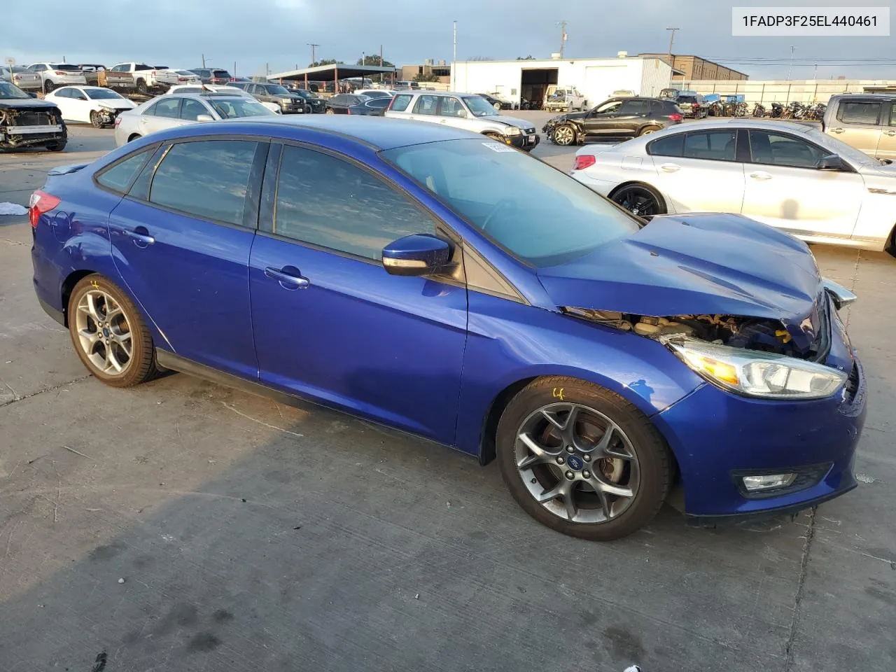 2014 Ford Focus Se VIN: 1FADP3F25EL440461 Lot: 69588464