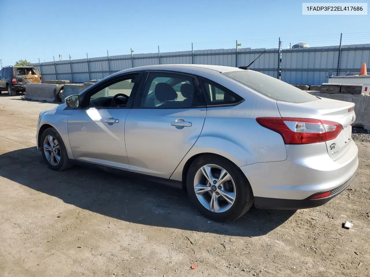 2014 Ford Focus Se VIN: 1FADP3F22EL417686 Lot: 69591674