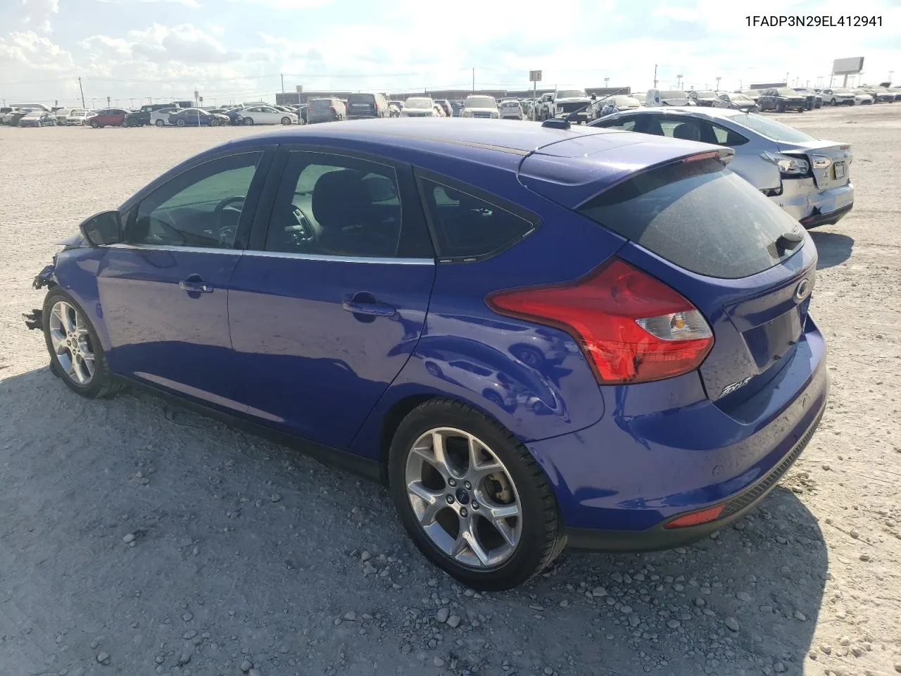 2014 Ford Focus Titanium VIN: 1FADP3N29EL412941 Lot: 69665114