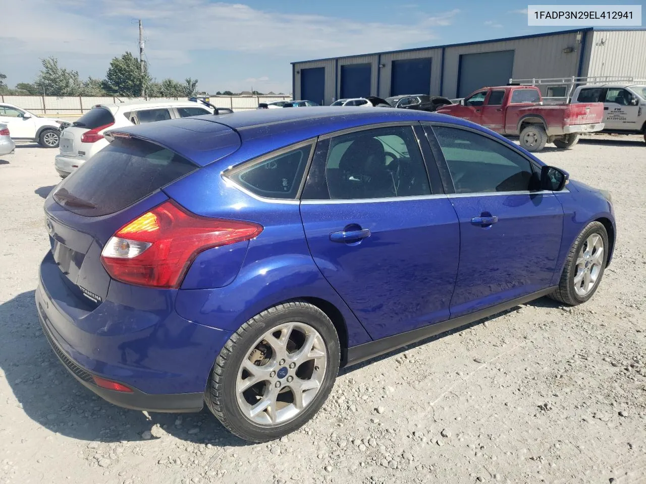 1FADP3N29EL412941 2014 Ford Focus Titanium