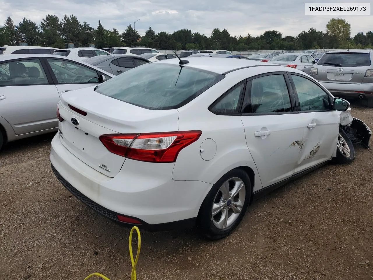 2014 Ford Focus Se VIN: 1FADP3F2XEL269173 Lot: 69690304